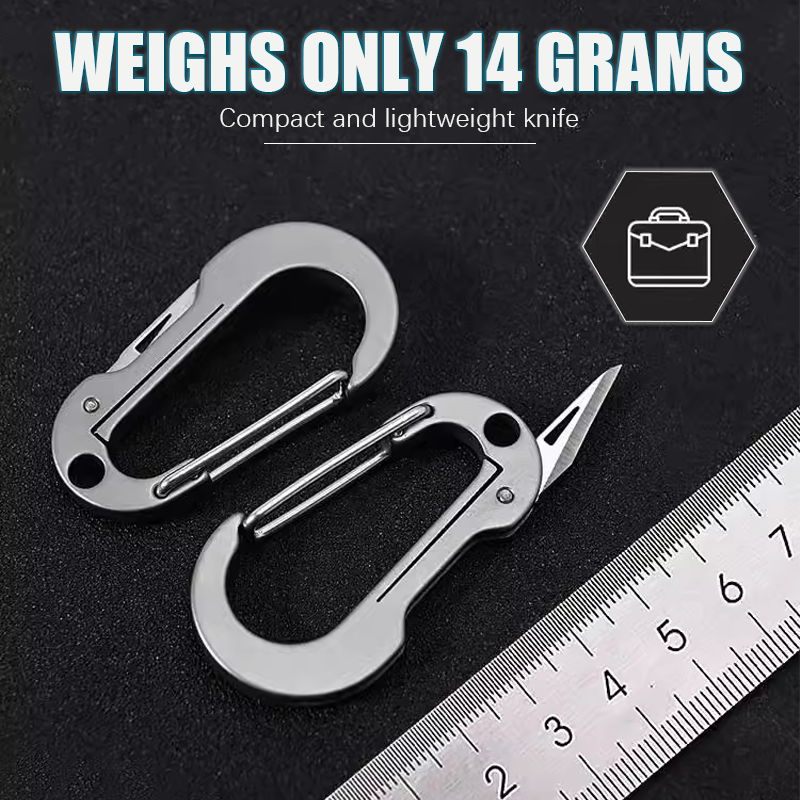 Multifunctional Titanium Alloy Keychain