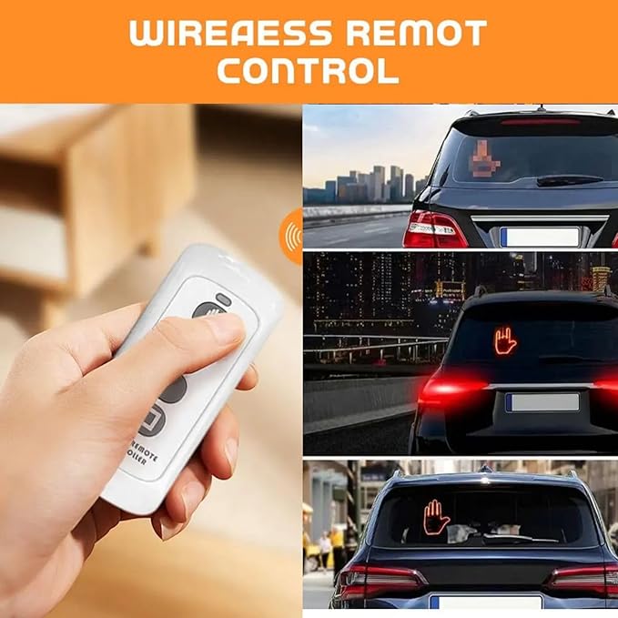 🌲Early Christmas Sale 49% OFF-Car Finger Light with Middle Finger - elehancea