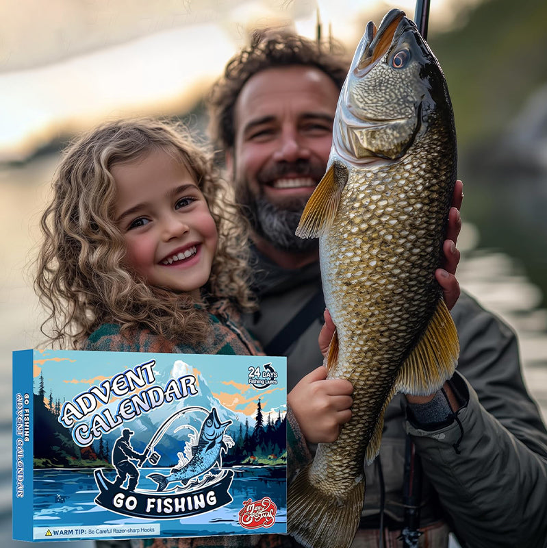🌲Early Christmas Sale 49% OFF-24 Days Fishing Lures Set Advent Calendar