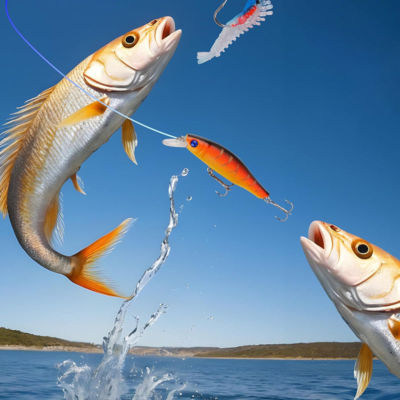 🌲Early Christmas Sale 49% OFF-24 Days Fishing Lures Set Advent Calendar