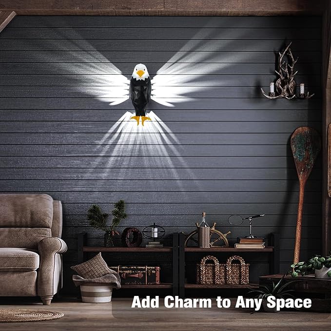American Eagle Night Light with Remote Control - elehancea