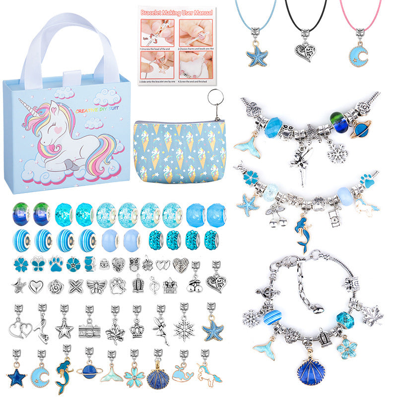 🌲Early Christmas Sale 49% OFF-Girls Charm Bracelet Making Kit - elehancea