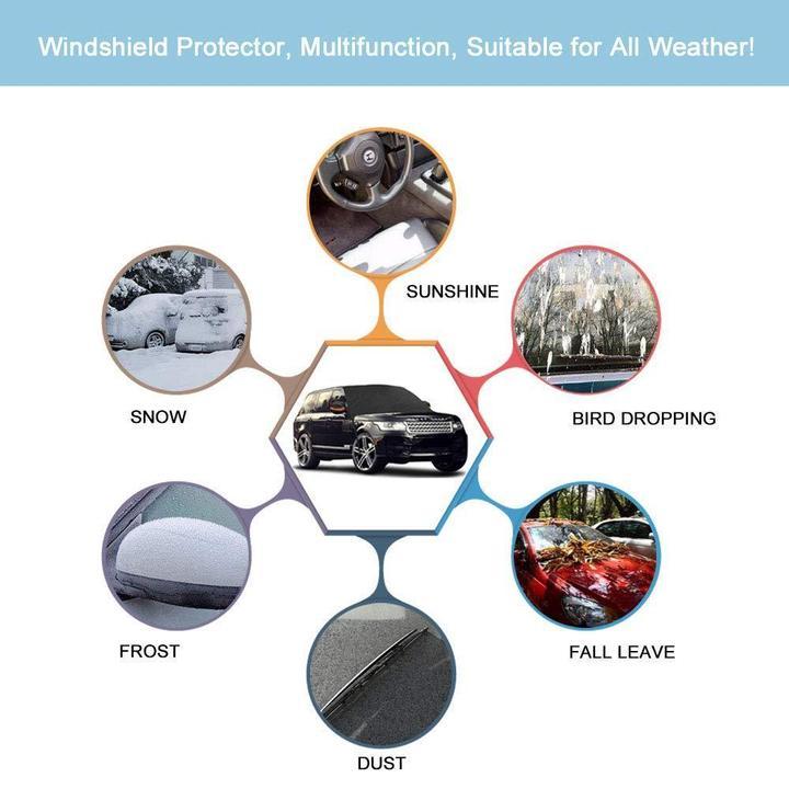 🌲Early Christmas Sale 49% OFF-Windshield Snow Cover Sunshade - elehancea