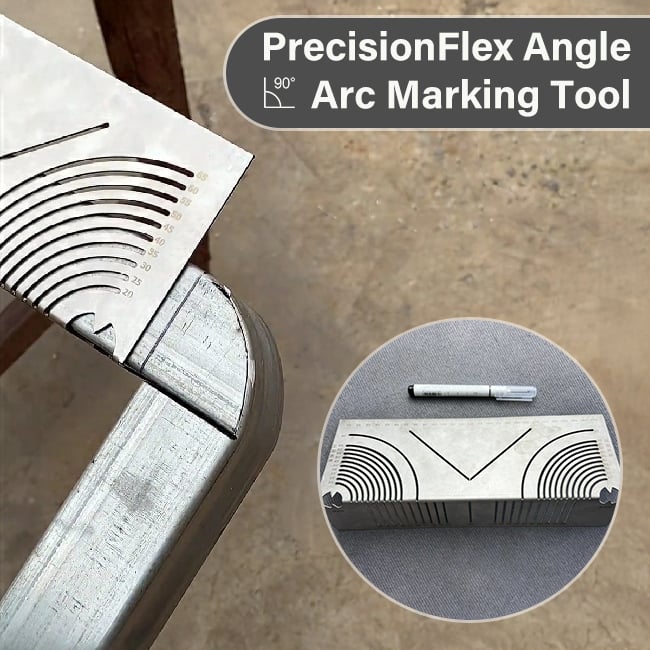 PrecisionFlex Angle & Arc Marking Tool - elehancea