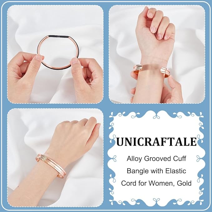 C-Groove Face Leather Band Notch Bracelet