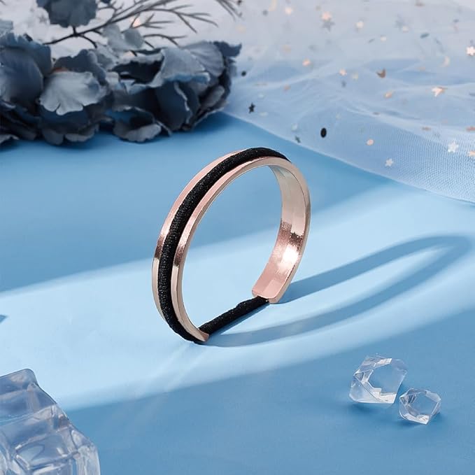C-Groove Face Leather Band Notch Bracelet