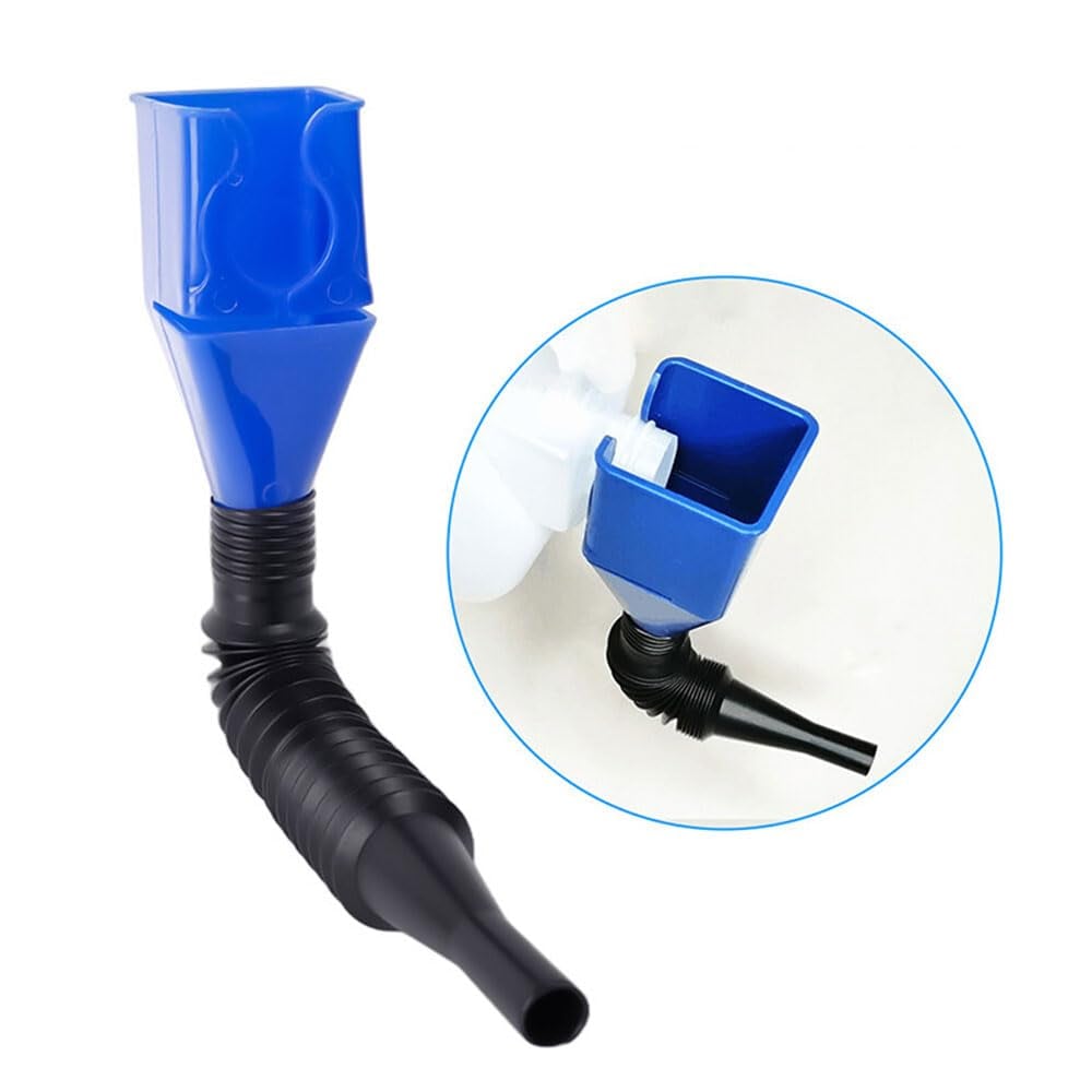 Hot Selling Now🔥🔥 & Universal Flexible Draining Oil Snap Plastic Funnel !!