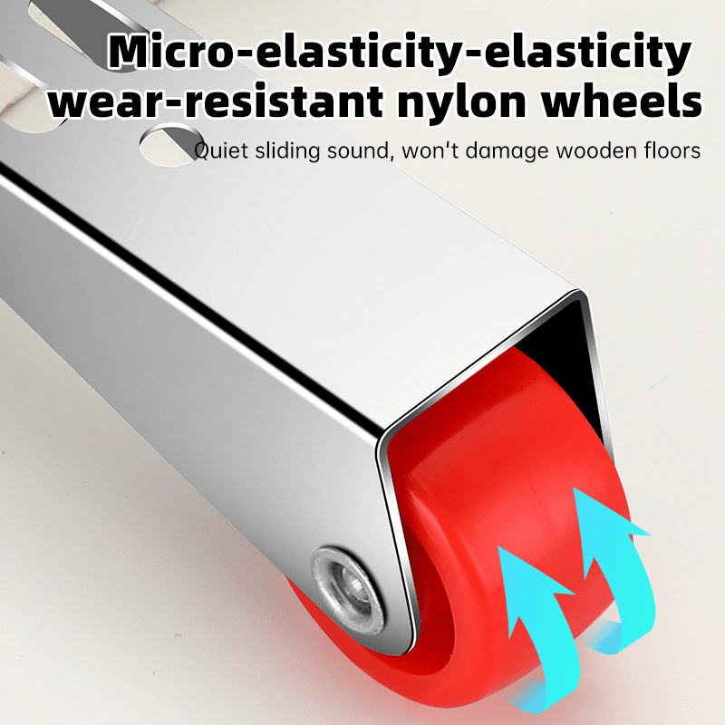 🌲Christmas Sales 49% OFF-🚪 Door Long Bracket Swivel Castors Wheels ⚙️