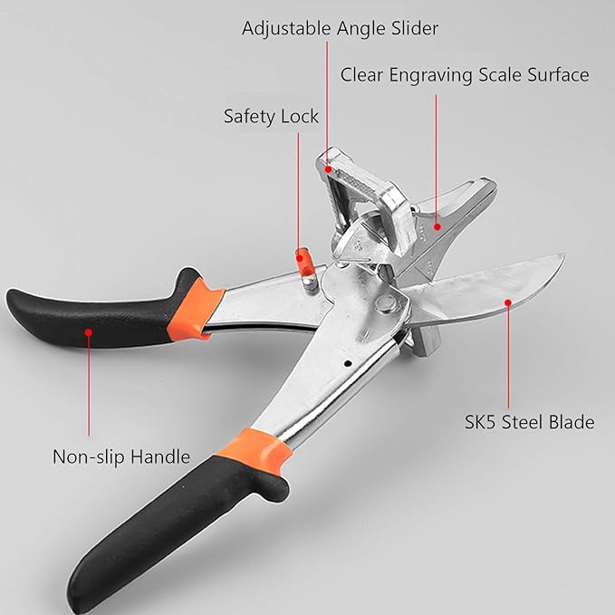 🌲Christmas Sales 49% OFF-22.5°-45°Adjustable Multi-angle Bevel Shearing Machine