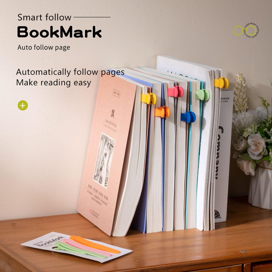 🌲Christmas Sales 49% OFF-Strong Adsorption Ready To Read Silicone Bookmarks
