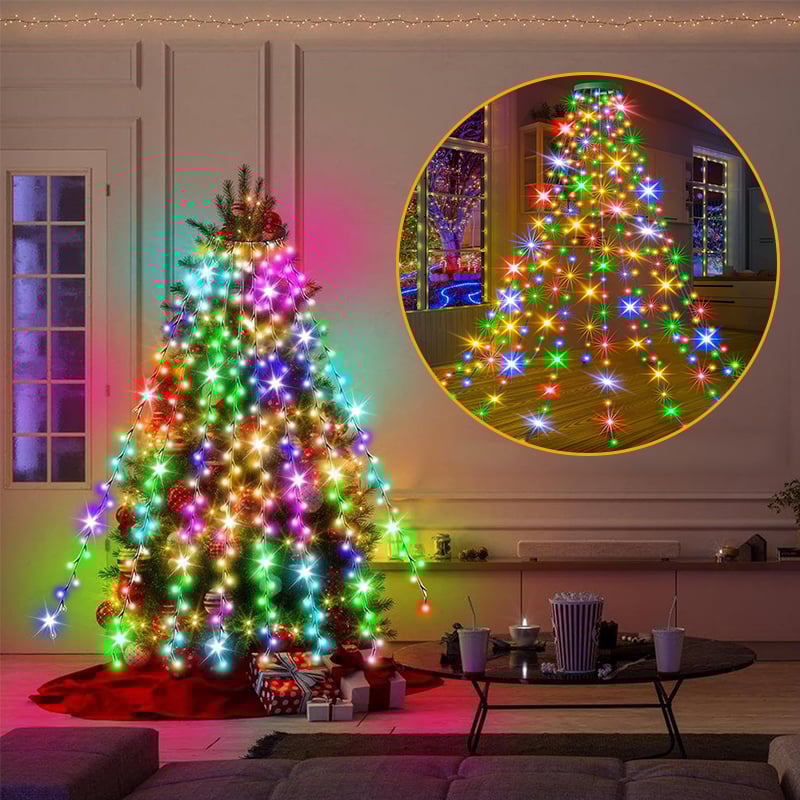 Last Day 49% OFF 🔥Christmas Tree Decor LED Dome Ambient Lights🎄✨