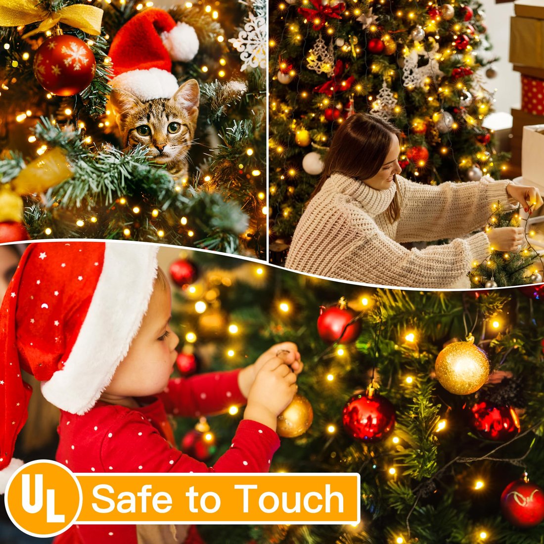 Last Day 49% OFF 🔥Christmas Tree Decor LED Dome Ambient Lights🎄✨