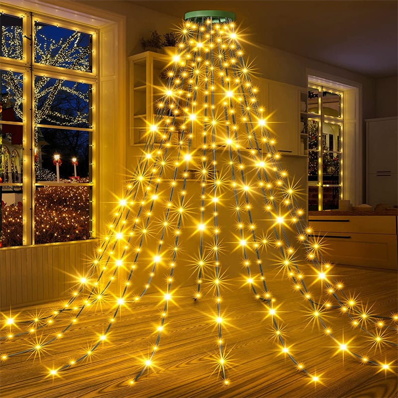 Last Day 49% OFF 🔥Christmas Tree Decor LED Dome Ambient Lights🎄✨