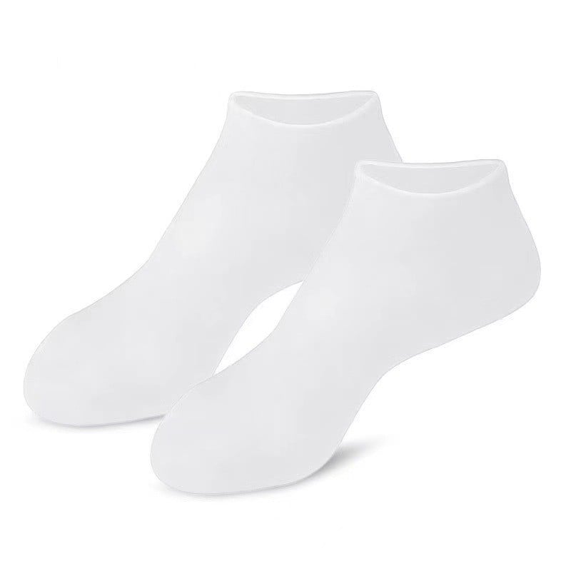 (🌲Christmas Sale - 49% OFF)Silicone Moisturizing Socks - Washable & Reusable