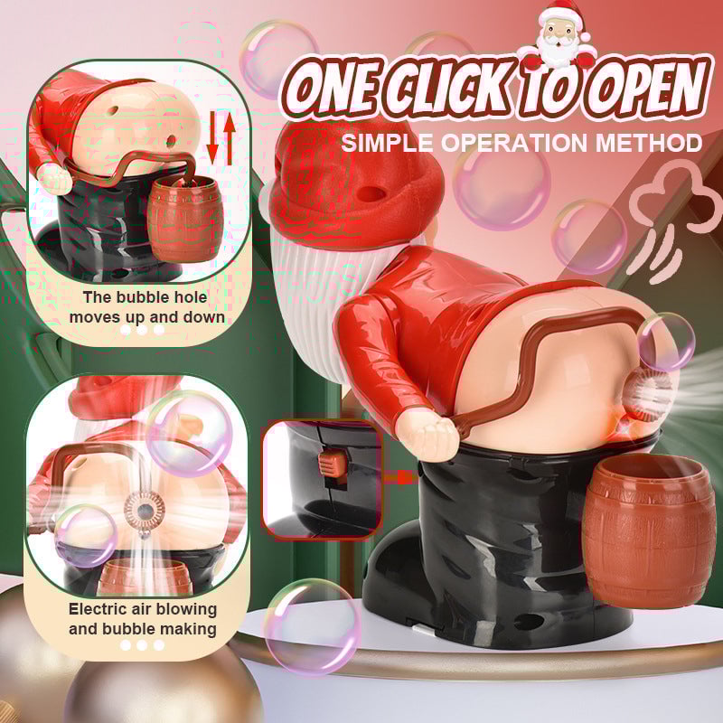 🎄Christmas Sales 49% OFF-Funny Santa Claus bubble modeling of the fart fart