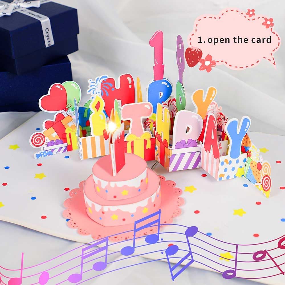 Christmas Pre-sale SAVE 49%🎄3D Musical Birthday Card
