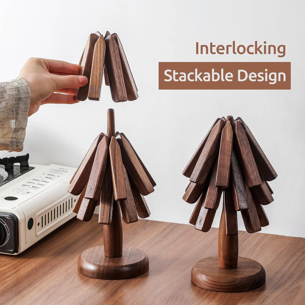 Hot Promotion💥Natural Beech/Walnut Coasters