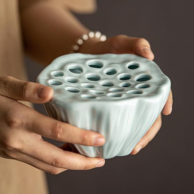 Black Friday Sale - 49% OFF-Ceramic Flower Arrangement Gardening Bowl (Bowl/Lotus Model)