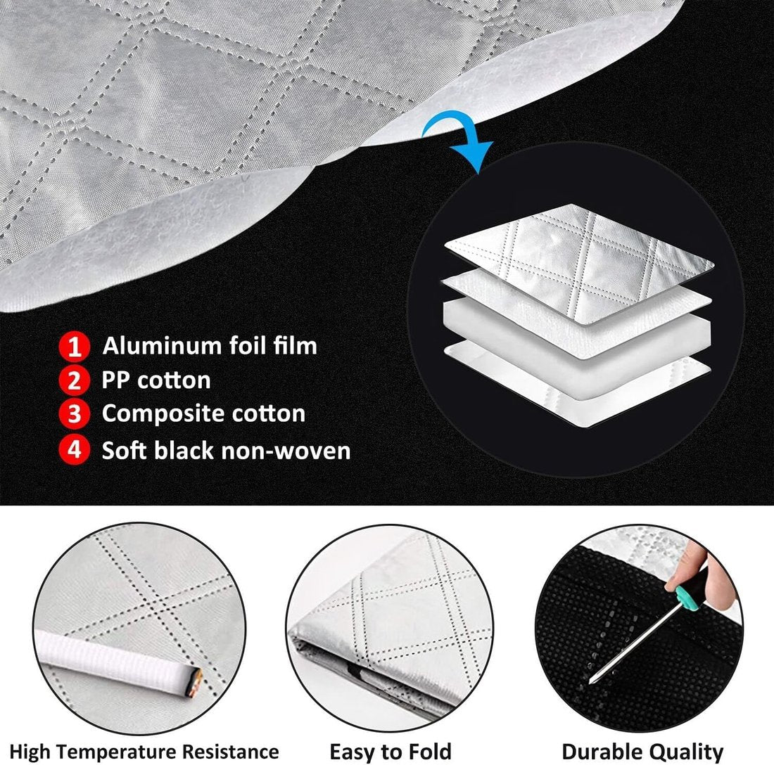 2024 Upgraded Car Windshield Magnetic Snow Cover