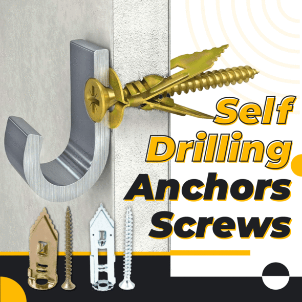Hot Sale 49% OFF🔥Self-Drilling Anchors Screws
