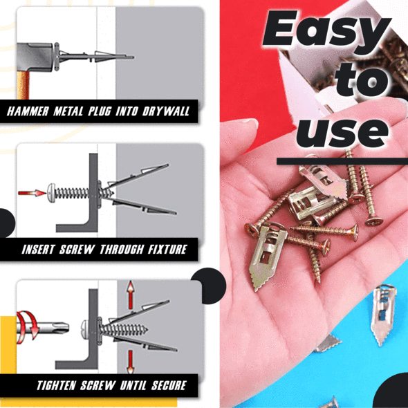 Hot Sale 49% OFF🔥Self-Drilling Anchors Screws