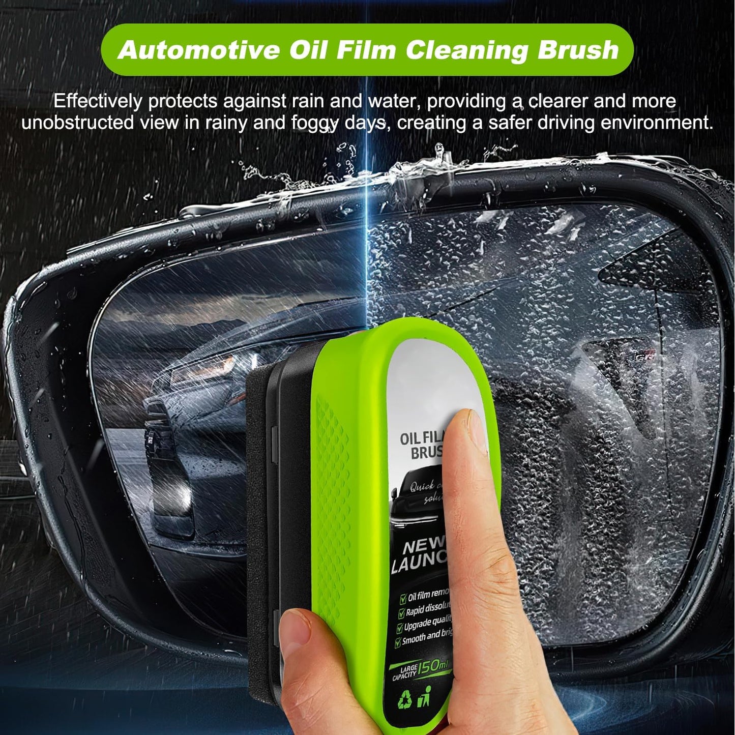 2025 Upgrade Automotive Oil Film Cleaning Brush