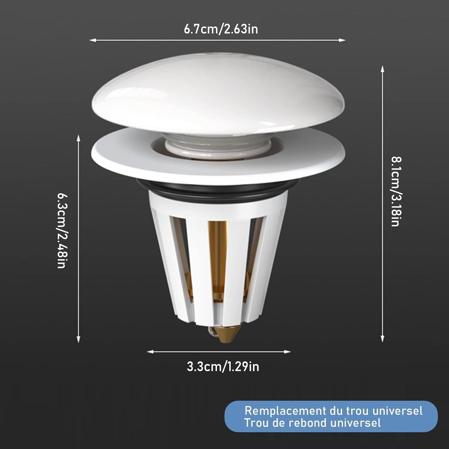 Ceramic Drain Valve