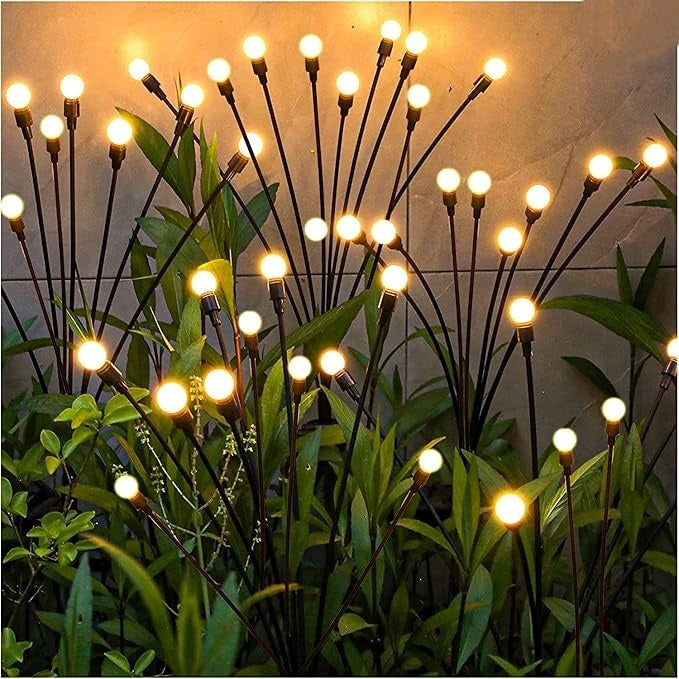 Solar Dancing Firefly Garden Lights(Six Lamp Beads)