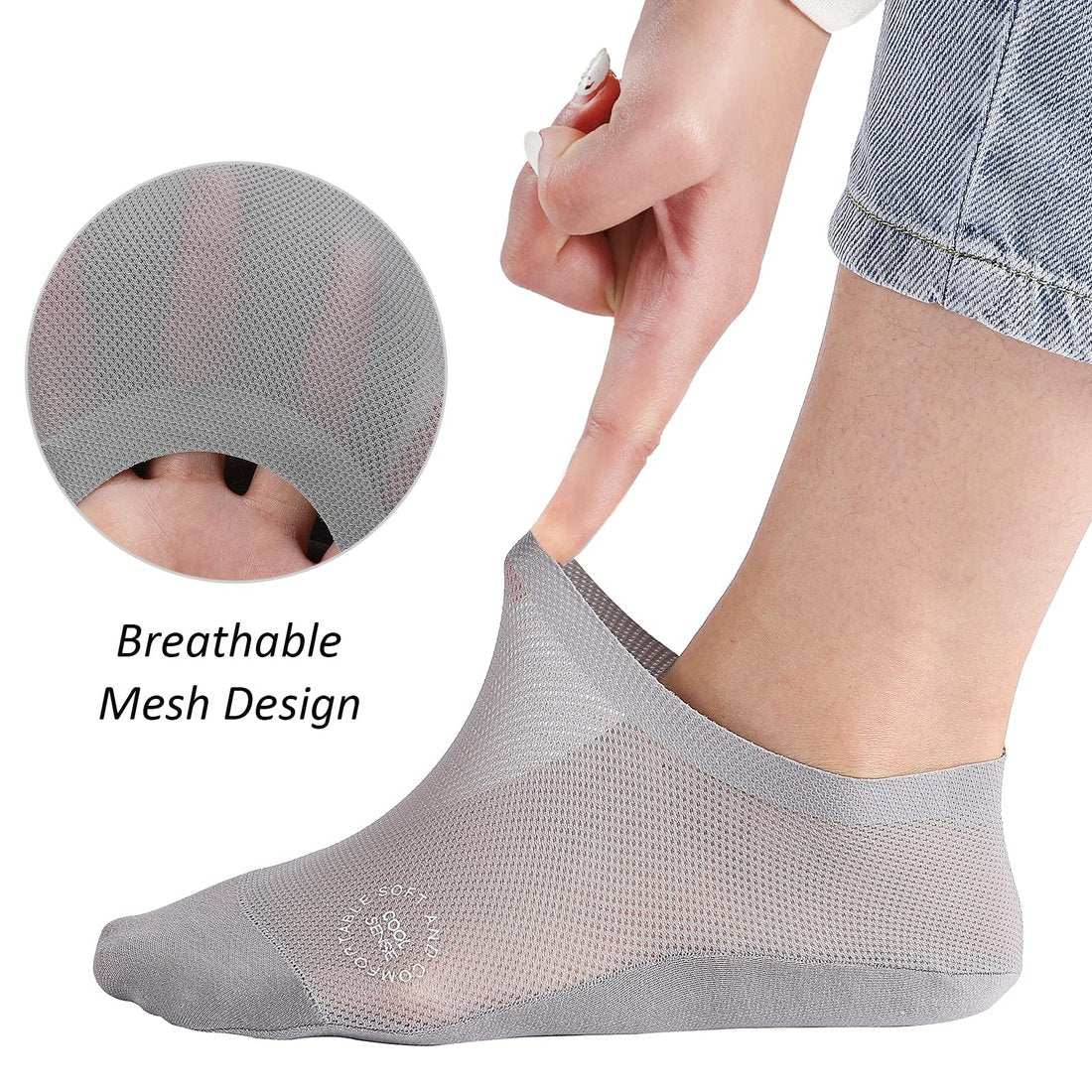 Hot Selling Now🔥Ultra-thin anti-slip invisible boat socks