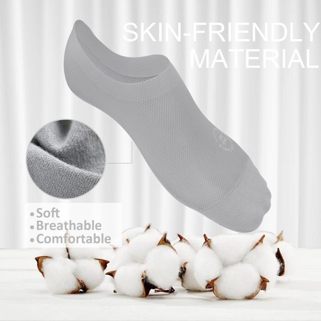 Hot Selling Now🔥Ultra-thin anti-slip invisible boat socks
