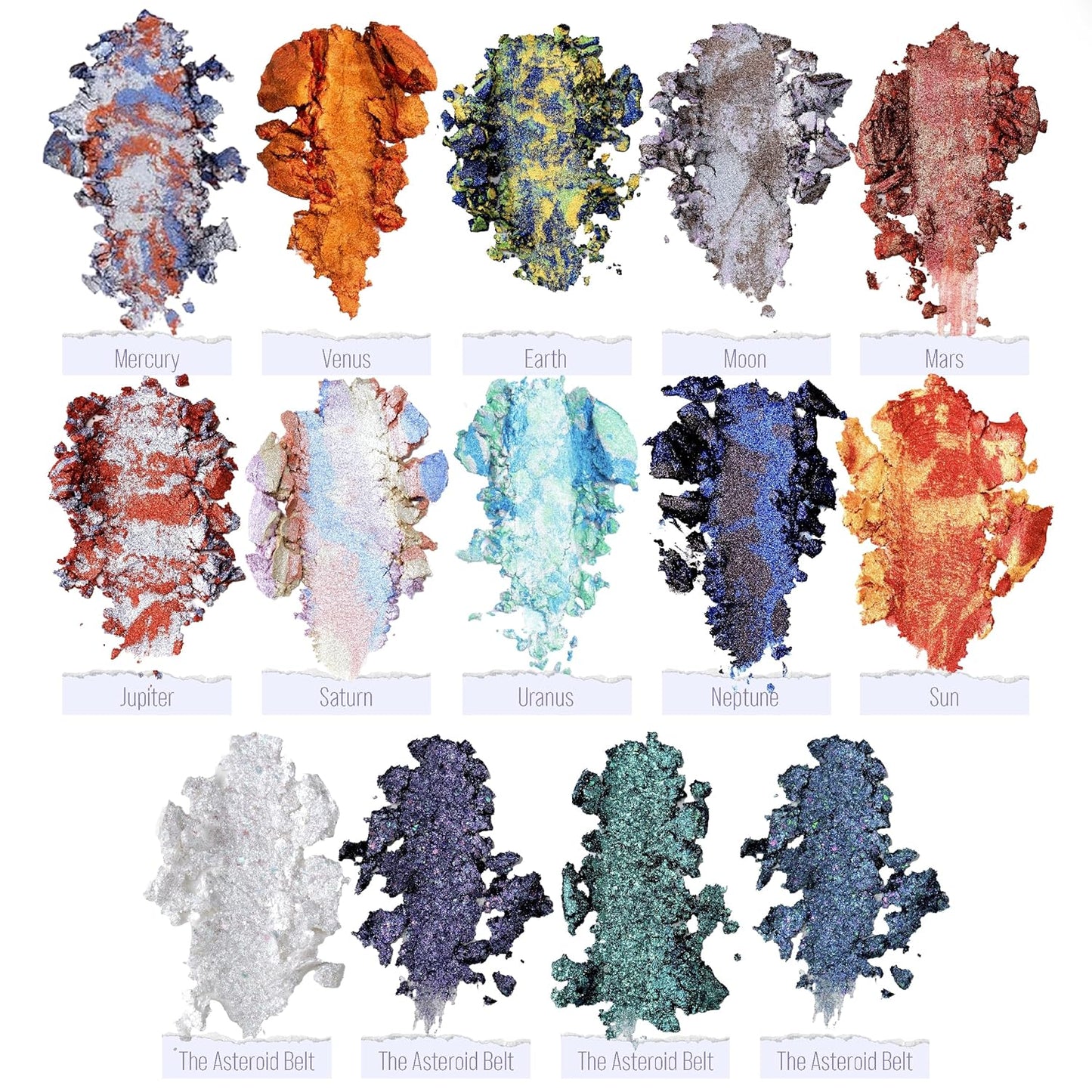 Hot Sale🔥14 Colors Pearlescent Star Eyeshadow Palette