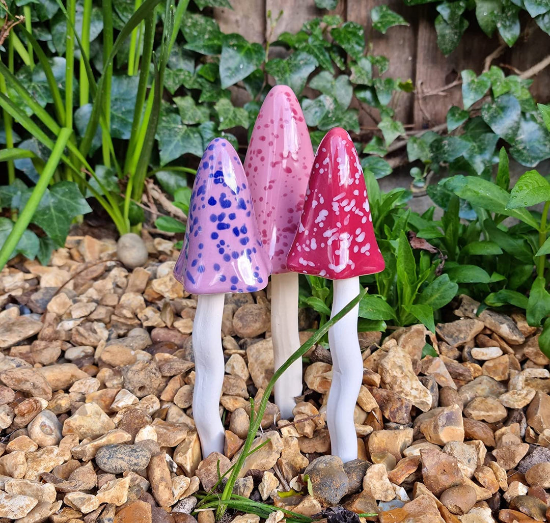 🍄Handmade Ceramic Mushroom Wind Chime