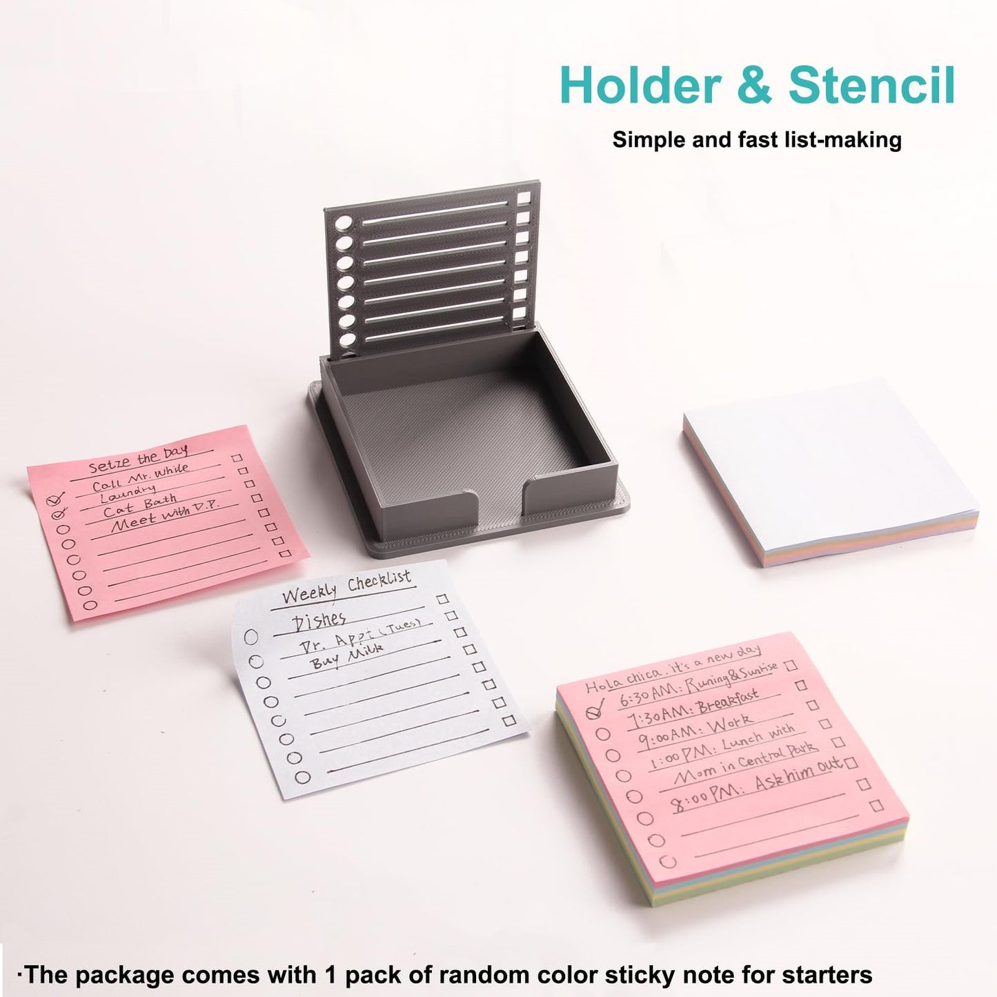 🔥2025 New Post-It Note Template📝
