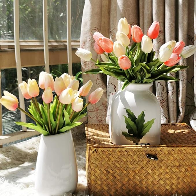 ✨This Week's Special Price $14.9💥-UV Resistant Lifelike Artificial Tulips Flowers💐