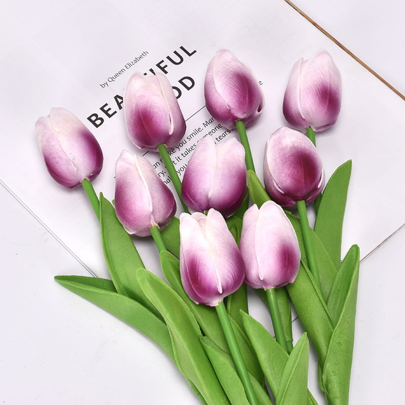 ✨This Week's Special Price $14.9💥-UV Resistant Lifelike Artificial Tulips Flowers💐