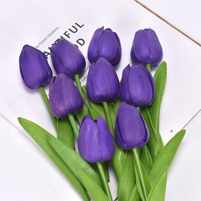✨This Week's Special Price $14.9💥-UV Resistant Lifelike Artificial Tulips Flowers💐