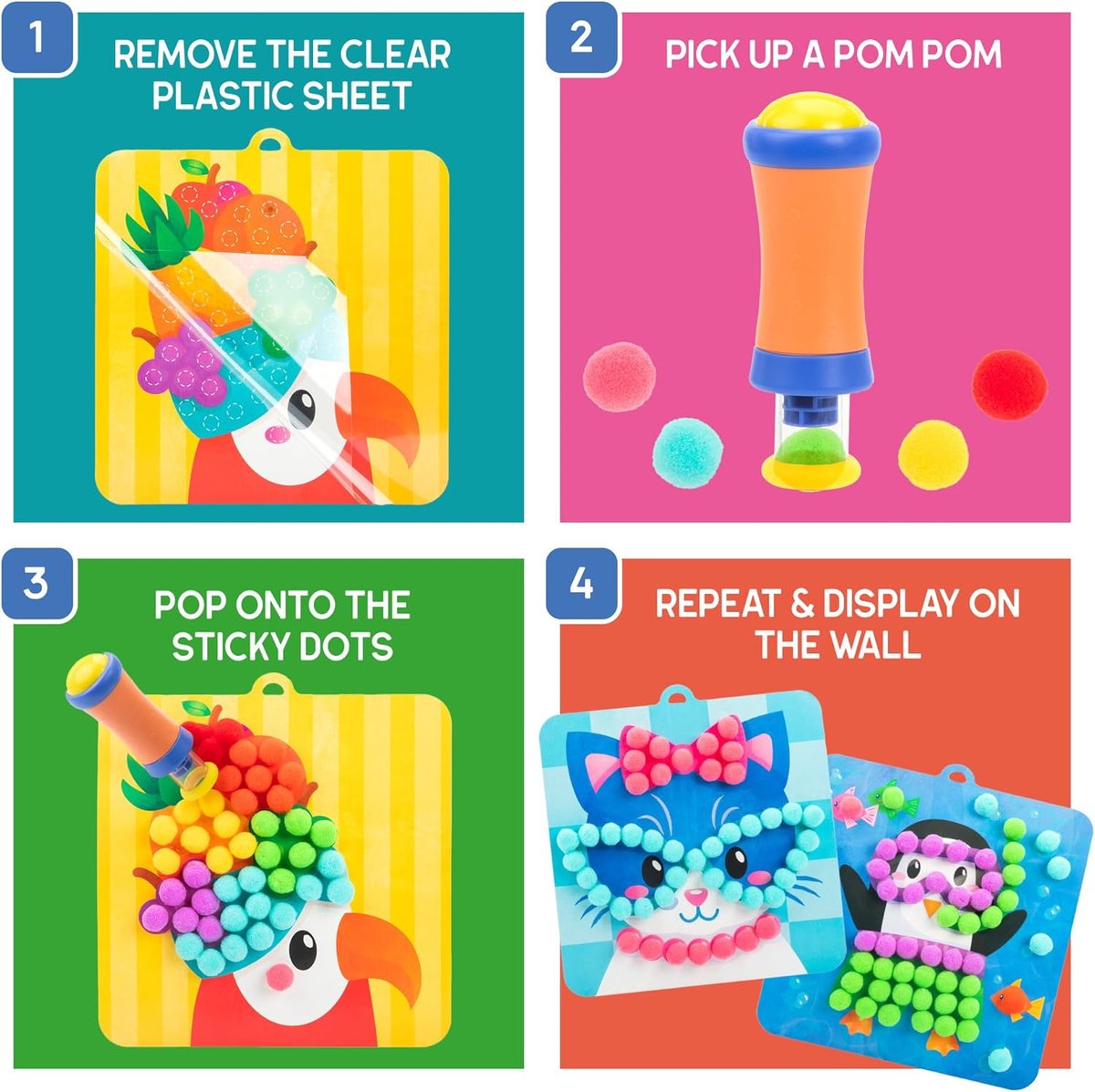 🎁Educational Insights Pom Pom Kit
