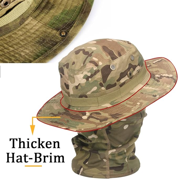 🔥🔥 Hot Selling Now & Cooling Neck Gaiter Face Mask Boonie Hat Set!