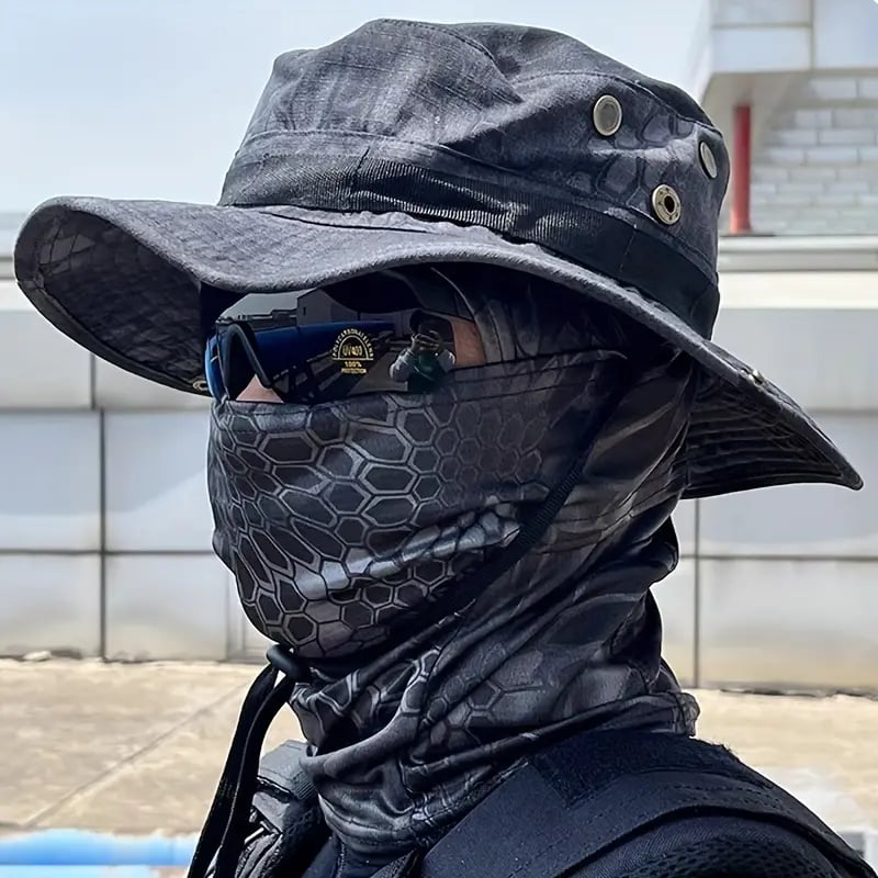 🔥🔥 Hot Selling Now & Cooling Neck Gaiter Face Mask Boonie Hat Set!