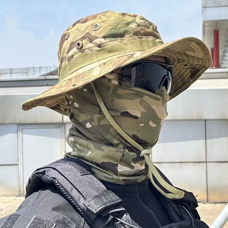 🔥🔥 Hot Selling Now & Cooling Neck Gaiter Face Mask Boonie Hat Set!