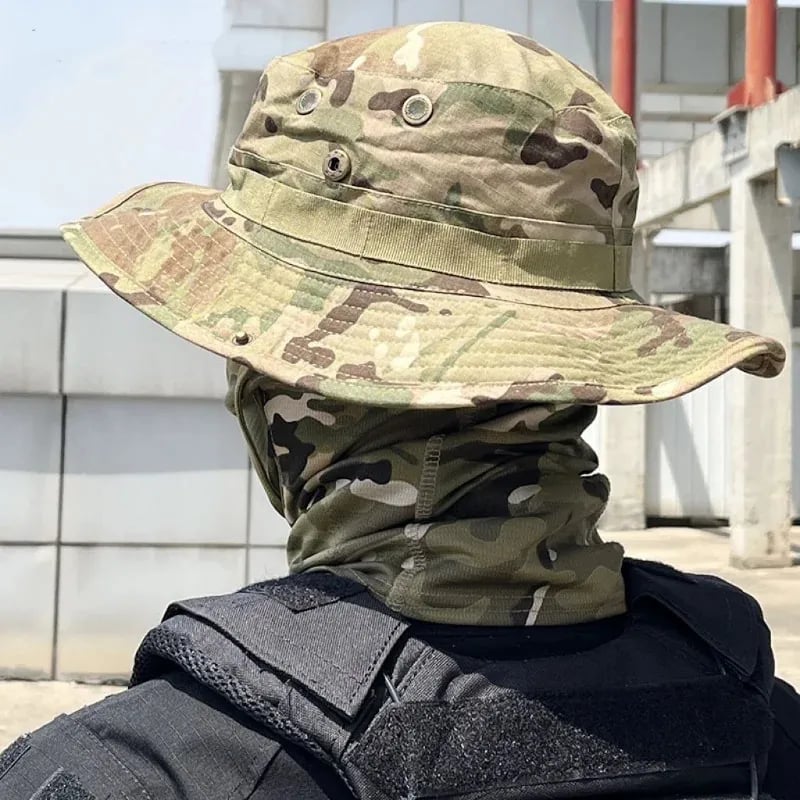 🔥🔥 Hot Selling Now & Cooling Neck Gaiter Face Mask Boonie Hat Set!