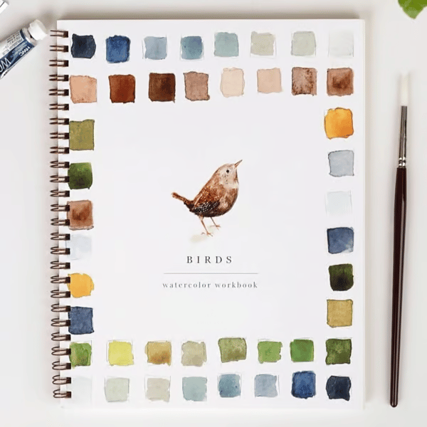 🔥Last day clearance💝🖼️Beginner-Friendly💕 Watercolor Workbook