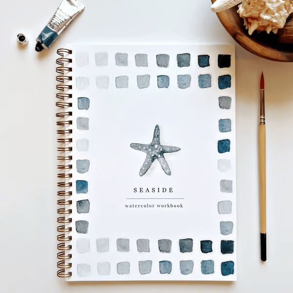 🔥Last day clearance💝🖼️Beginner-Friendly💕 Watercolor Workbook