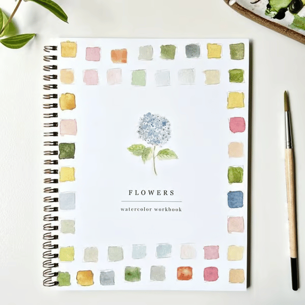 🔥Last day clearance💝🖼️Beginner-Friendly💕 Watercolor Workbook