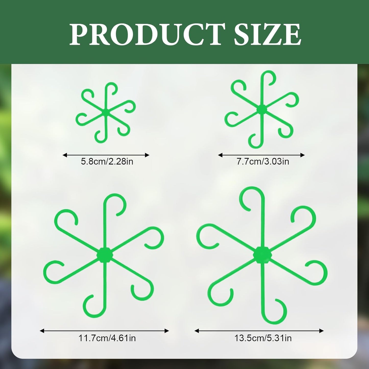Plant Stem Supports for Supporting Plant Growth