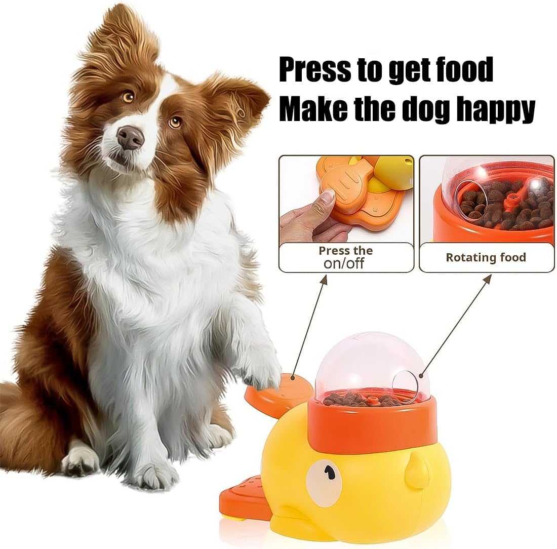SmartFeeder™-Interactive Yellow Duck Feeding Training Toy