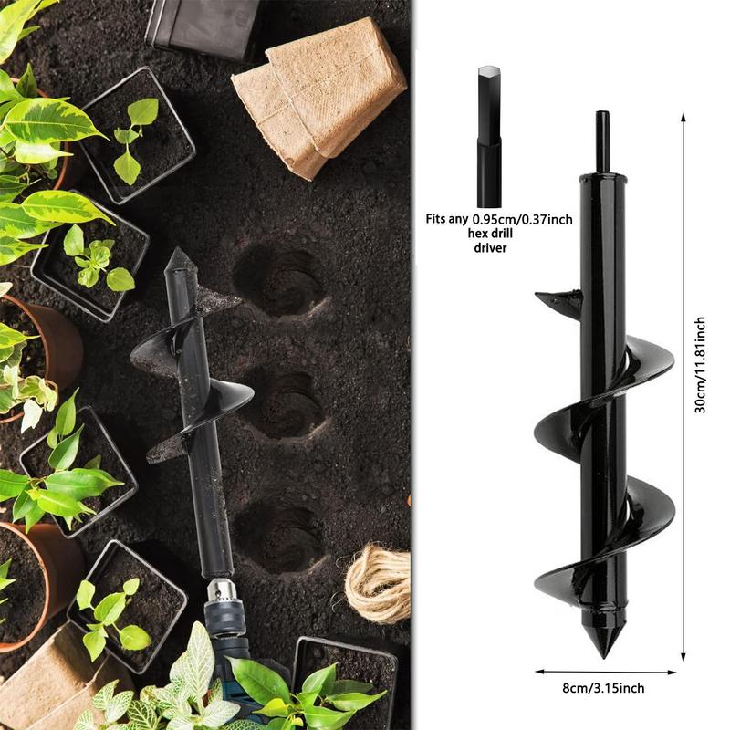 Spiral Garden Drill Bit