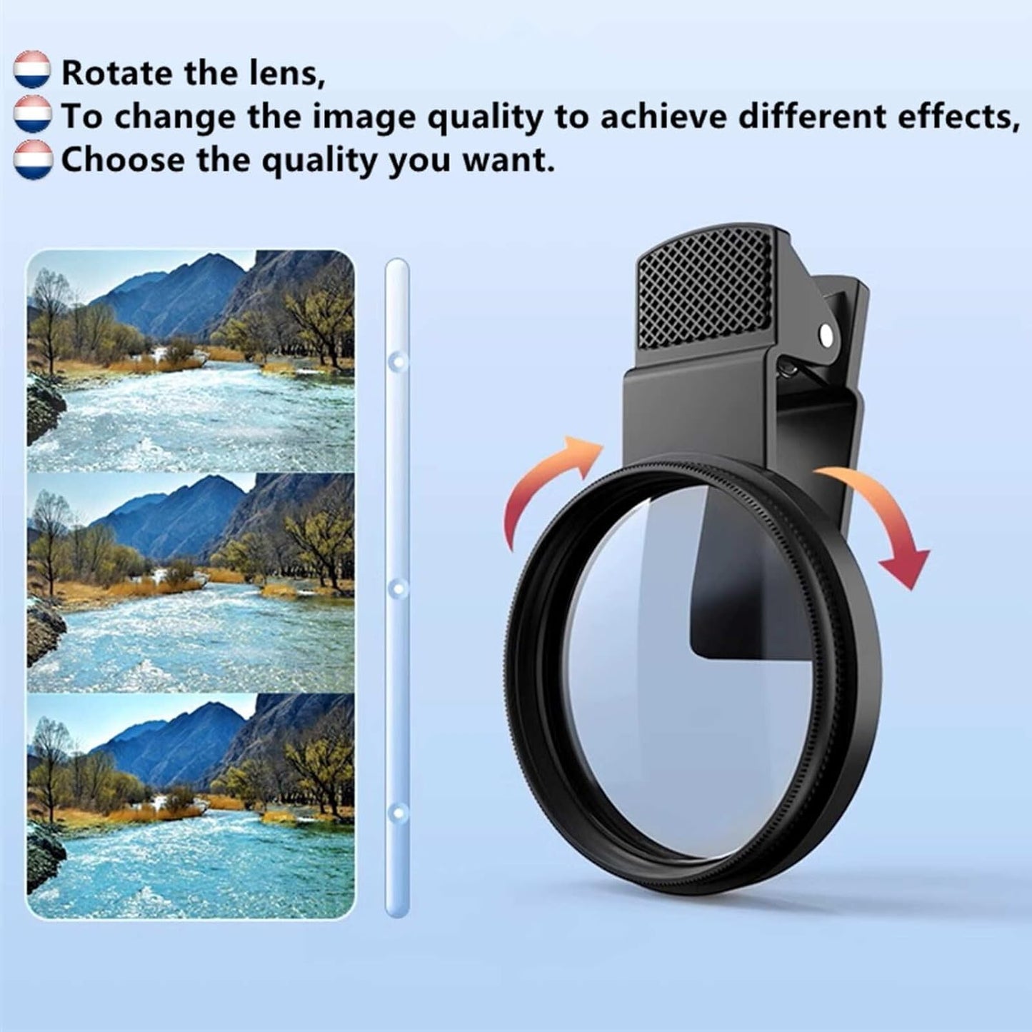 CPL Polarizing Filter for Phone