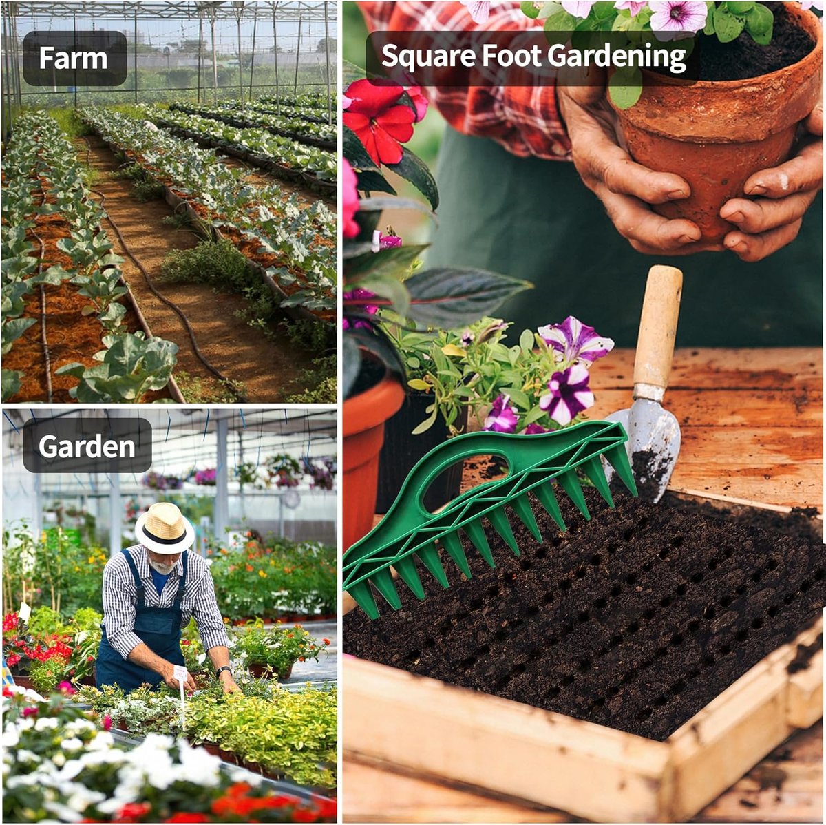 12 Holes Ground Planting Tool
