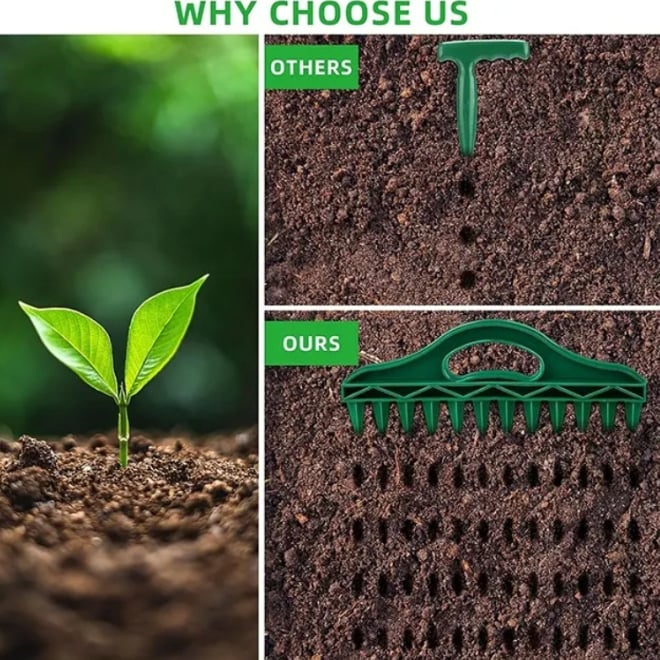 12 Holes Ground Planting Tool